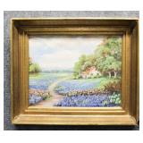 Original Painting on Canvas Board Signed