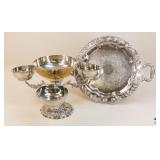 Epergne and Sheets Rockford Serving Tray
