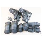Sz 9 Zetrablade Inline Skates & Elbow/Knee Pads