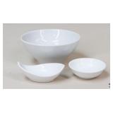 Small White Bowls / 28 pc
