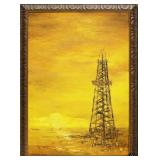 J. Howard Original Oil Painting