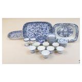 Blue & White Dishware