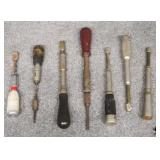 Vintage Hand Drills / 7 pc