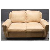 Leather Loveseat