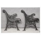 Cast Iron Bench Ends