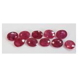 Rubies / 10 pc