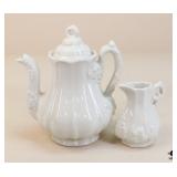 Red Cliff Ironstone Porcelain Pitchers/ 2pc