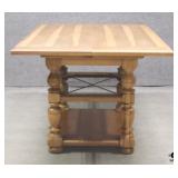 Bar Height Outdoor Dining Table W/ Leaf