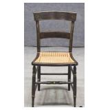Dining Chair w/ Wicker Seat