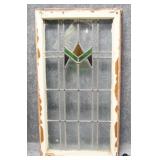 Vintage Stained Glass Window