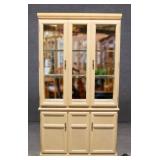 Hutch China Cabinet w/ Mirror Back