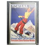 Vintage French Ski Poster