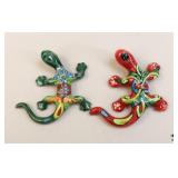 Mexican Pottery Figurines/ 2 pc