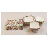 Royal Winton Bowls & Trinket Box / 4 pc