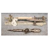 Vintage Challenge Lathe & Hand Drill