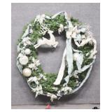 Lighted Christmas Wreath