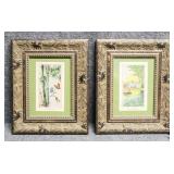 Asian Silk Prints 2/PC
