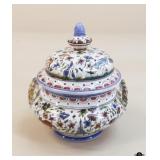 Hand Painted Berados Portugal Lidded Tureen