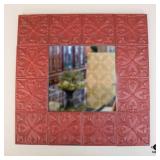 Metal Framed Wall Mirror