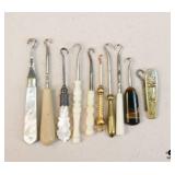 Button Hooks / 10 pc