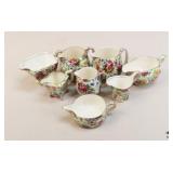 Royal Winton Creamers / 8 pc