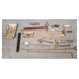 Vintage Wood Handled Tools +