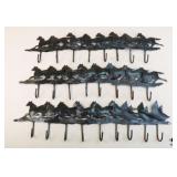 Metal Horse & Geese Hooks