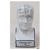Porcelain Phrenology Bust