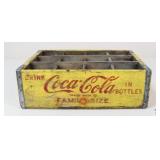 Coca-Cola Wood & Metal Crate