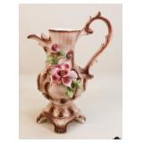 Capodimonte Porcelain Floral Vase