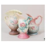 Hull Pottery Pitchers / 3 Pc