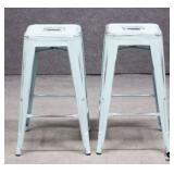Distressed Barstools / 2pc