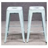 Distressed Barstools / 2pc