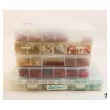 Jewelry Making Supplies/Beads / 5 Organizers