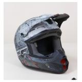 Sz L Raging Fly Motor Cross Helmet