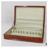 Wood Flatware Box