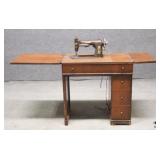 Domestic Brand Sewing Machine & Table
