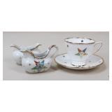 Masonic China / Royal Stafford / 4pc