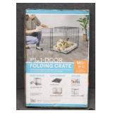 You & Me Folding Dog Crate