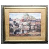 French Village Print by Duval