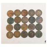 Indian Heads / 20 Count