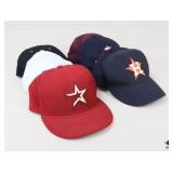 Baseball Caps: Astros+/ 6 pc