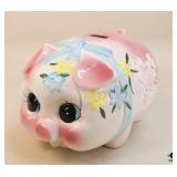 Glazed Ceramic Coin Bank