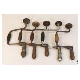 Vintage Hand Drills / 4 Pc