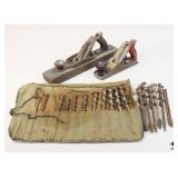 Vintage Wood Planers & Drill Bits