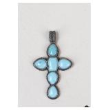 Sterling & Turquoise Pendant