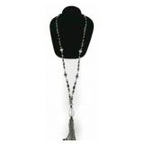Freshwater Pearl & Crystal Necklace