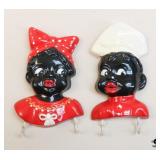 Chalkware Wall Plaques