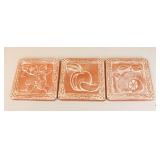 Bombay Terracotta Trivets / 3 pc
