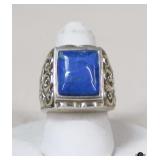Sz 6 Sterling Ring w/ Stone